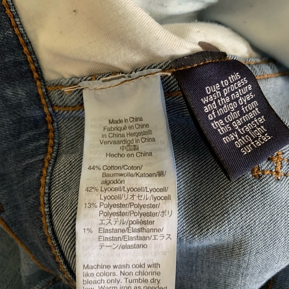 Madewell High Rise Skinny Crop Button Fly Jeans Size 29 Blue - Picture 6 of 10